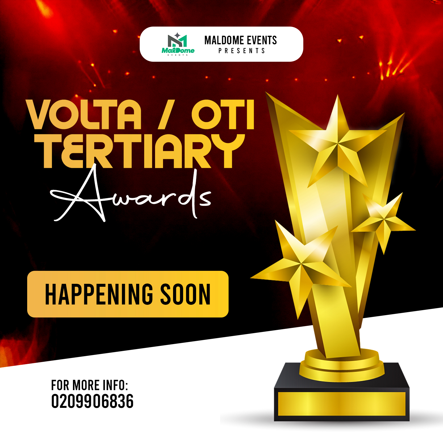 Official Artwork of the Volta Oti Tertiary Awards (VOTA)