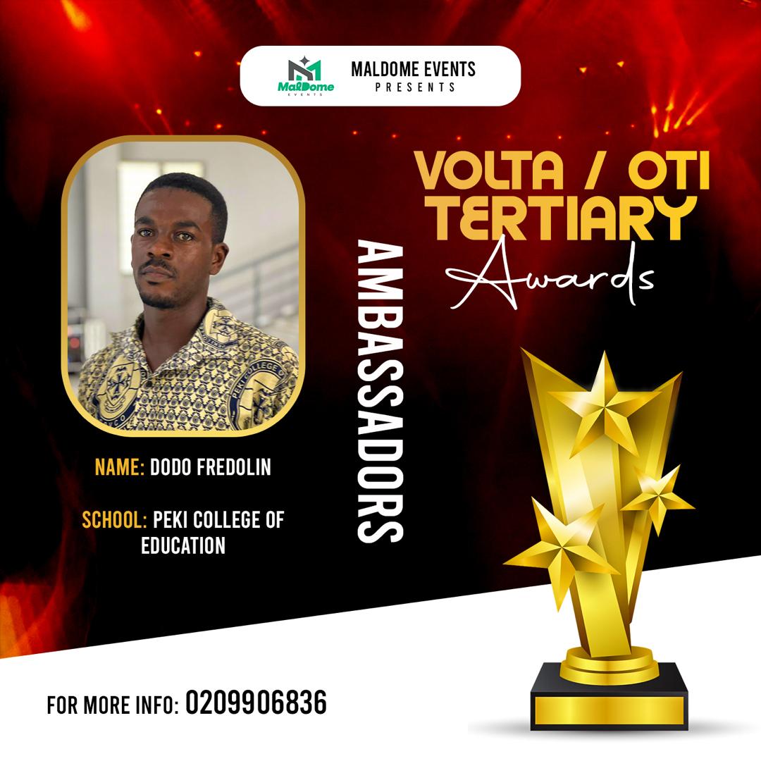 Know your campus Ambassadors for the Volta Oti Tertiary Awards (VOTA 26)
